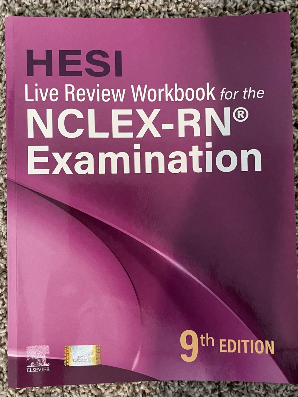 NCLEX-RN Live Review Workbook - Purple (9th Edition)